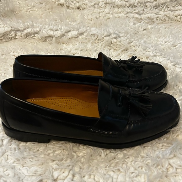 50%off w♥️ Cole Haan Pinch Tassel Black Loafer 11D s3 - Picture 4 of 9